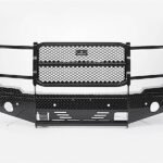 Ranch Hand FSG14HBL1 Grille Guard, Powdercoated Black Carbon Steel