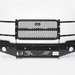 Ranch Hand FSG151BL1 Grille Guard, Powdercoated Black Carbon Steel