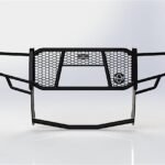 Ranch Hand GGD19HBL1C Grille Guard, Powdercoated Gloss Black Carbon Steel