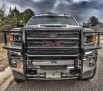Ranch Hand GGG151BLS Grille Guard, Powdercoated Black Carbon Steel - Image 2