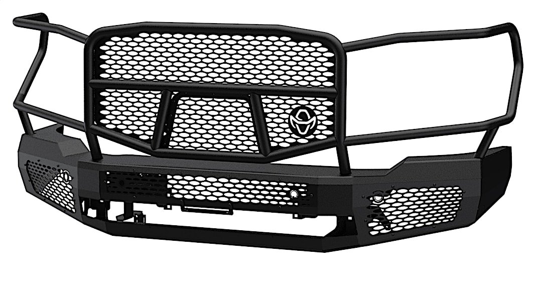 rncmfg201bm1_1.jpg Ranch Hand MFG201BM1 Grille Guard, Powdercoated Black Carbon Steel - Image 1