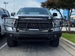 Ranch Hand MFT14HBM1 Grille Guard, Powdercoated Black Carbon Steel - Image 2