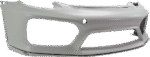 Replacement Front Primed Bumper Cover, GT4 Model - Image 2