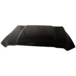 Replacement Factory Style Hood Aluminum Black CAPA Certified - Image 2
