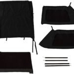 Rugged Ridge 13790.39 Montana Bowless Series Soft Top - Frameless Design Black diamond