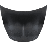 Replacement Hood, Aluminum, Silver