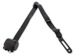 Scott Drake Classic SB-3P-BK-PBSB Seat Belt, 3-Point - Black - Image 3