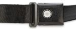 Scott Drake Classic SB-3P-BK-PBSB Seat Belt, 3-Point - Black - Image 6