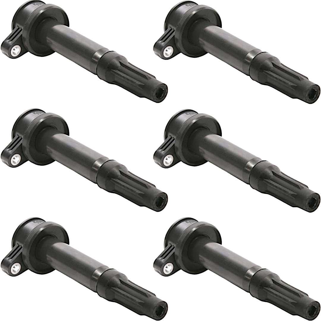 set-delgn10238_1.jpg Delphi SET-DELGN10238 Ignition Coil, Set of 6, 3.0L, 6Cyl - Image 1