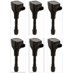 Delphi SET-DELGN10244-6 Ignition Coil, Set of 6