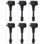 Hitachi SET-HITIGC0007-6 Ignition Coil, Set of 6, 3.5L, 6Cyl