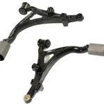 Mevotech SET-MEMS10124 Front, Driver and Passenger Side, Lower Control Arm, Supreme Series