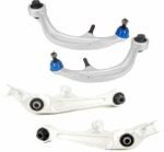 Mevotech SET-MEMS30165-F Front, Driver and Passenger Side, Lower, Rearward Control Arm, Coupe, Supreme Series