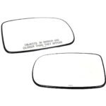 Mopar SET-MOP68130644AA Passenger Side Mirror Glass, Non-Heated
