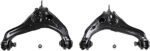 Moog SET-MORK621266-F Front, Driver and Passenger Side, Lower Control Arm, Moog R-Series - Image 2