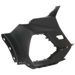 Replacement Front, Driver and Passenger Side Bumper Ends, Primed, For Models with S-Line Package, without Parallel Park Assist Sensor - Image 4