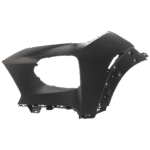 JC Whitney Front, Driver and Passenger Side, Upper Primed Bumper Covers - Image 3
