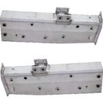 Replacement Front, Driver and Passenger Side Bumper Brackets, Coupe, CAPA CERTIFIED