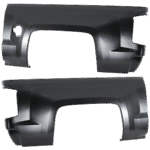Replacement Rear, Driver and Passenger Side, Outer Truck Bedside Panels, Primed, 6 Ft. Bed, Outer Side Panel, CAPA Certified
