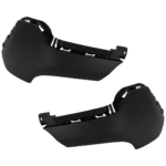 Replacement Rear, Driver and Passenger Side Bumper End, Primed Plastic