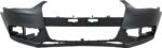 Replacement Front and Rear Primed Bumper Cover, Sedan, For Models Without S-Line Package, With Fog Light Holes, Without Parking Aid Sensor Holes, With Headlight Washer Holes, Without Warning System - Image 6