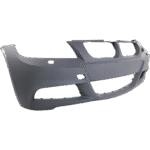 Replacement Front and Rear Primed Bumper Covers, For Models With M Package, With Headlight Washer Holes, With Rear Bumper Park Distance Control Sensor Holes - Image 4