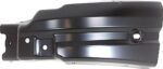 Replacement Front, Driver and Passenger Side Bumper Ends, without Fog Light Hole, Painted Black Steel Bumper Extension - Image 3