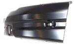 Replacement Front, Driver and Passenger Side Bumper Ends, without Fog Light Hole, Painted Black Steel Bumper Extension - Image 6