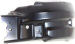 Replacement Front, Driver and Passenger Side Bumper Ends, without Fog Light Hole, Painted Black Steel Bumper Extension - Image 7