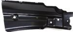 Replacement Front, Driver and Passenger Side Bumper Ends, without Fog Light Hole, Painted Black Steel Bumper Extension - Image 8