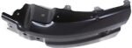 Replacement Front, Driver and Passenger Side Bumper Ends, without Fog Light Hole, Painted Black Steel Bumper Extension - Image 9