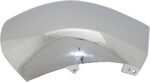 Replacement Front, Driver and Passenger Side Bumper End, Chrome Front - Plastic; Rear - Steel - Image 13