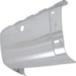 Replacement Front, Driver and Passenger Side Bumper End, Chrome Front - Plastic; Rear - Steel - Image 7
