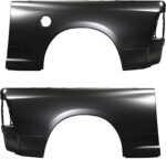 Replacement Rear, Driver and Passenger Side Truck Bedside Panels, Primed, 6 Ft. Bed, Without Cargo Box, CAPA Certified