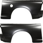 Replacement Rear, Driver and Passenger Side Truck Bedside Panels, Primed, 6 Ft. Bed, Without Cargo Box, CAPA Certified
