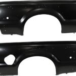 Replacement Rear, Driver and Passenger Side Truck Bedside Panels, Primed, 7 Ft. Bed (Short Bed), For Models With Dual Rear Wheels