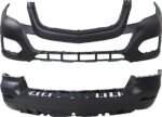 Replacement Front and Rear Primed Bumper Cover