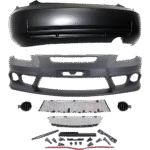 Replacement Front and Rear Primed Bumper Cover