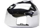 Replacement Front, Driver and Passenger Side Bumper End, Chrome Steel CAPA Certified - Image 2