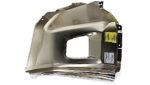 Replacement Front, Driver and Passenger Side Bumper End, Chrome Steel CAPA Certified - Image 8
