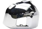 Replacement Front, Driver and Passenger Side Bumper End, Chrome Steel CAPA Certified - Image 2