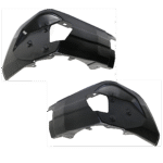 Replacement Rear, Driver and Passenger Side Bumper End, Primed Steel CAPA Certified - Image 17