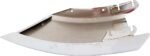 Replacement Front, Driver and Passenger Side Bumper Ends, Chrome, Steel, (620MM) - Image 7