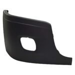 Replacement Front, Driver and Passenger Side Bumper End, Painted Black Plastic - Image 4