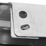 Replacement Front, Driver and Passenger Side Bumper End, Chrome Plastic - Image 10