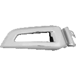Replacement Front, Driver and Passenger Side Bumper End, Chrome Plastic - Image 3