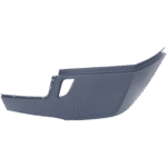 Replacement Front, Driver and Passenger Side Bumper End, Painted Gray Plastic - Image 4