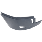 Replacement Front, Driver and Passenger Side Bumper End, Painted Gray Plastic - Image 2