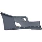 Replacement Front, Driver and Passenger Side Bumper End, Painted Gray Plastic - Image 6