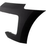 Replacement Front, Driver and Passenger Side Bumper Ends, Primed, For Models without Park Distance Control Sensor - Image 3